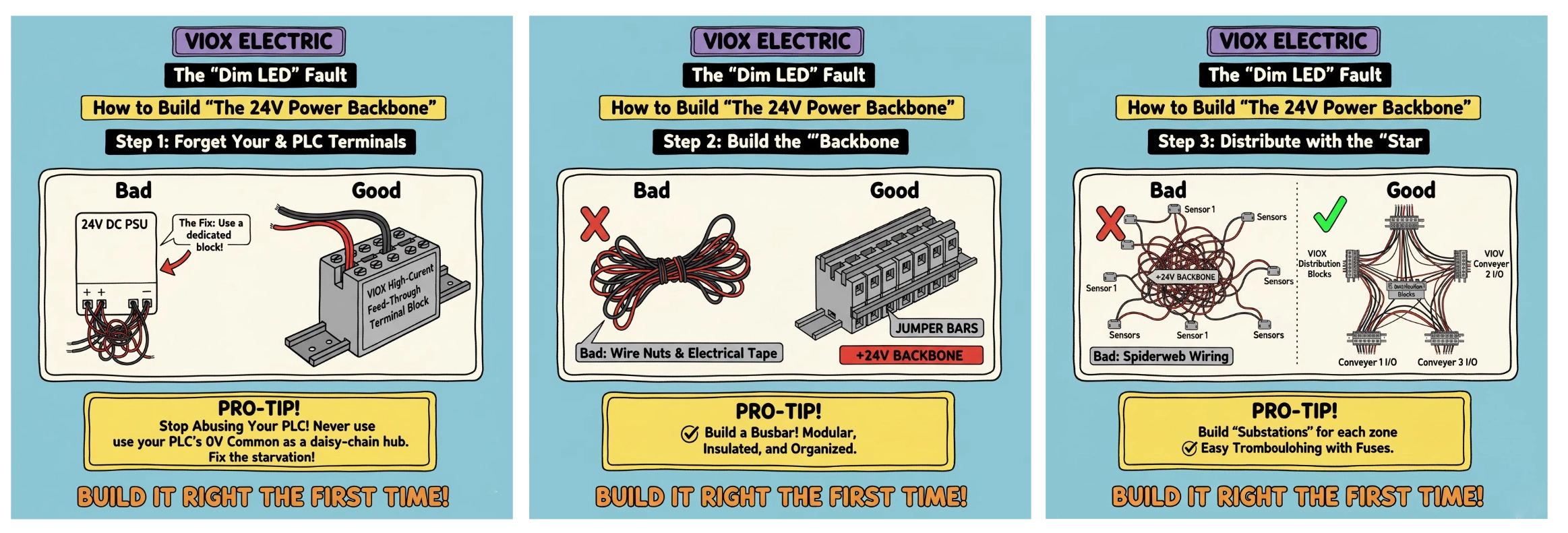 How to Build "The 24V Power Backbone" (A 3-Step Guide)