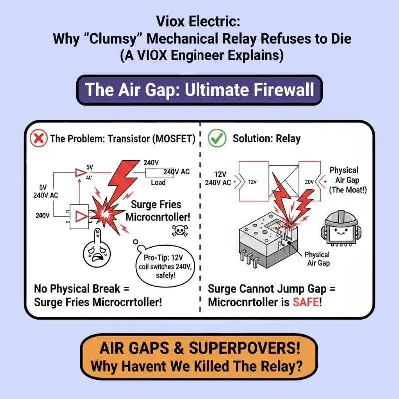 The "Air Gap" Security: Why Relays Are the Ultimate Firewall