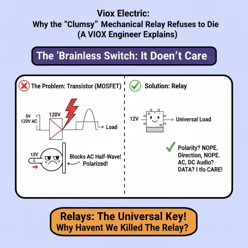 The "Brainless" Switch: AC, DC, It Doesn't Care