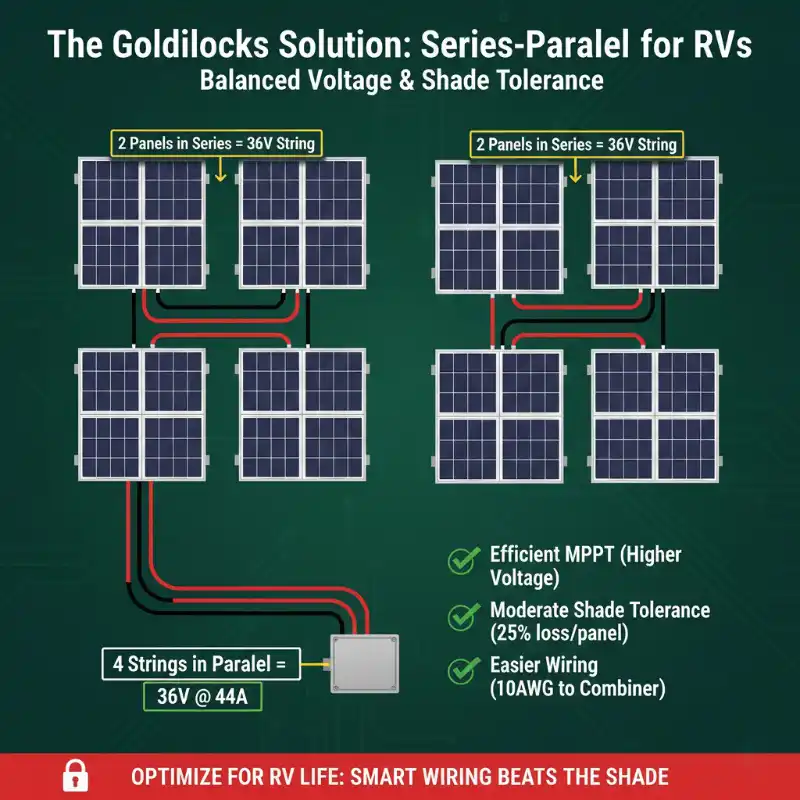 The Goldilocks Solution: Series-Parallel for RVs.