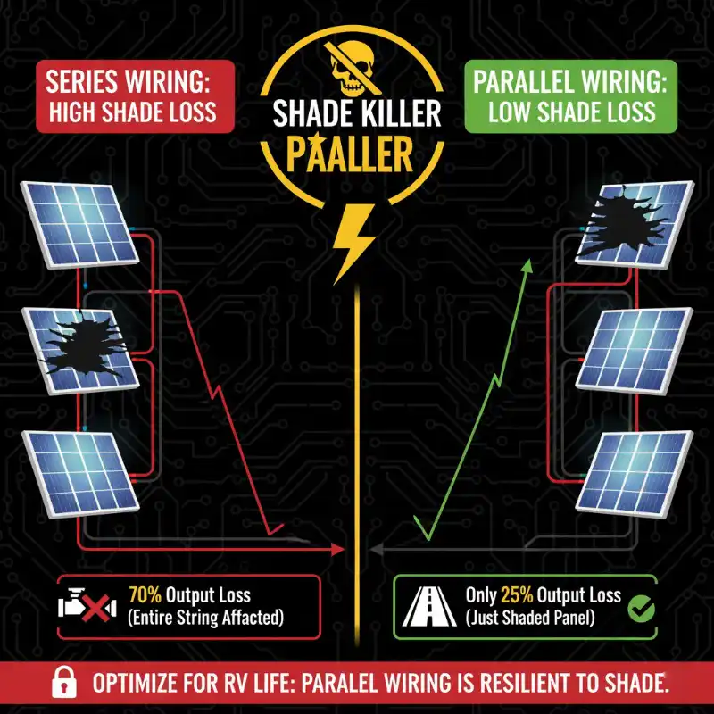 The Shade Killer: Series vs. Parallel Shade Impact.