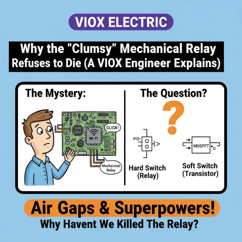 Why the "Clumsy" Mechanical Relay Refuses to Die (A VIOX Engineer Explains)