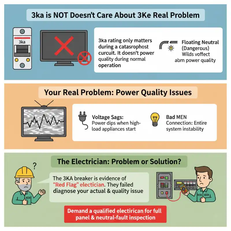 Your TV Doesn't Care About 3kA: The Real Problem