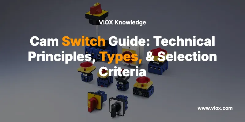 Cam Switch Guide: Technical Principles, Types, & Selection Criteria (2025)