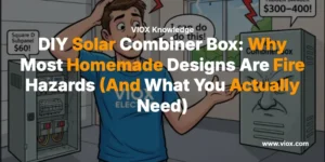 DIY Solar Combiner Box: Why Most Homemade Designs Are Fire Hazards (And What You Actually Need)