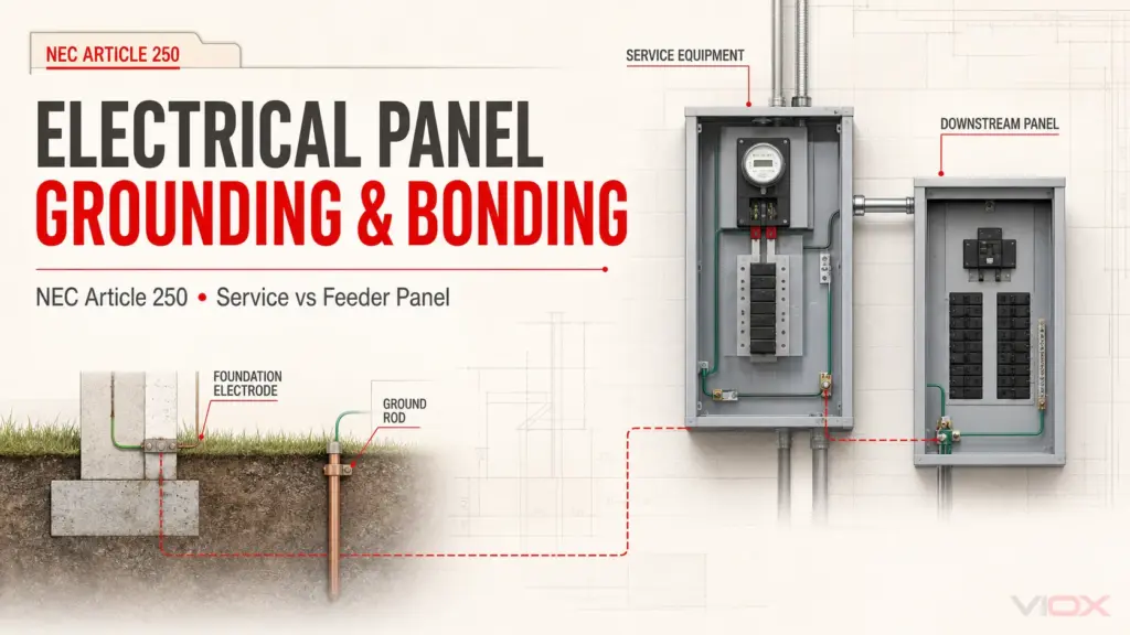 How to Ground an Electrical Panel: NEC Article 250 & Bonding Rules