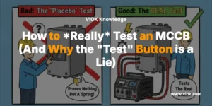 How to *Really* Test an MCCB (And Why the "Test" Button is a Lie)