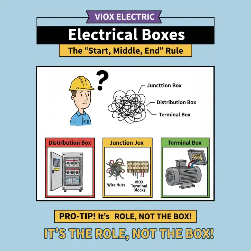 introduce the "Junction Box" dilemma and the "Start, Middle, End" rule