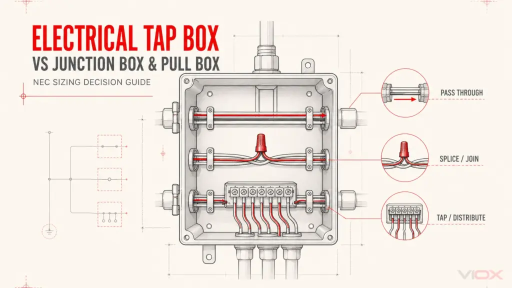 Electrical Tap Box vs Junction Box and Pull Box: How NEC Rules Apply