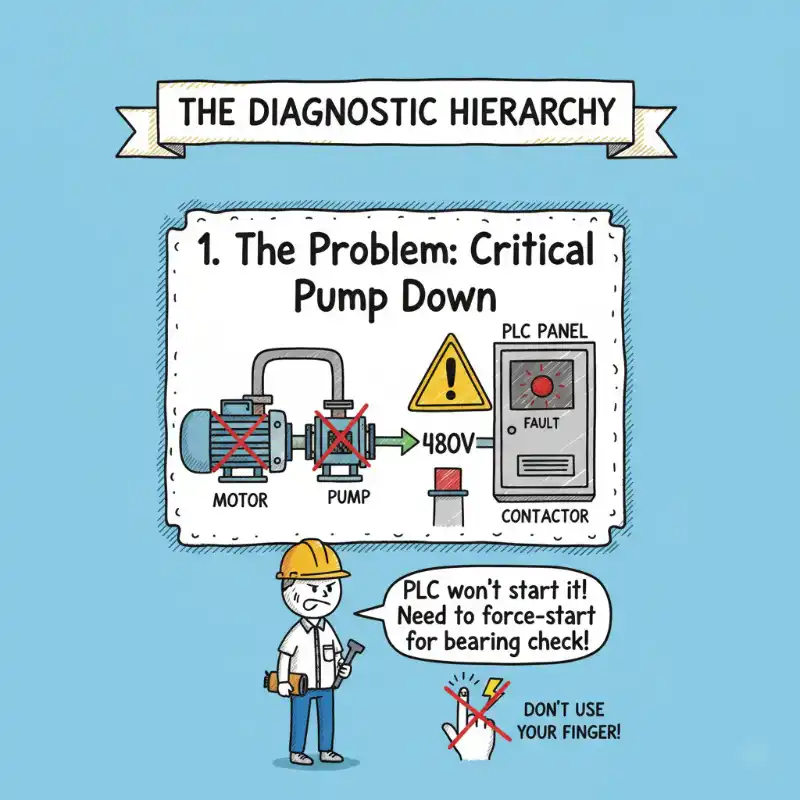 the problem critical pump downthe problem critical pump down