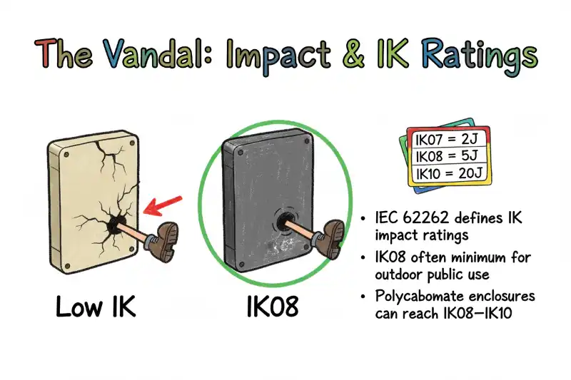 the vandal impact IK ratings