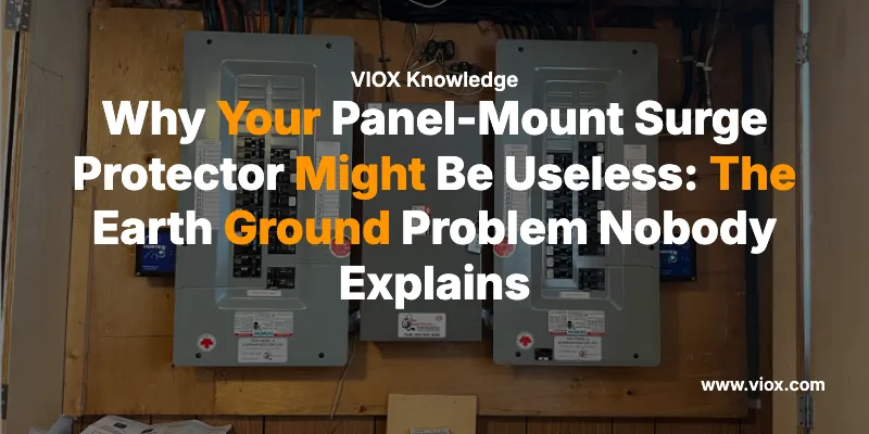 Why Your Panel-Mount Surge Protector Might Be Useless: The Earth Ground Problem Nobody Explains