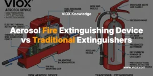 Dispositivo di estinzione incendi ad aerosol vs Estintori tradizionali