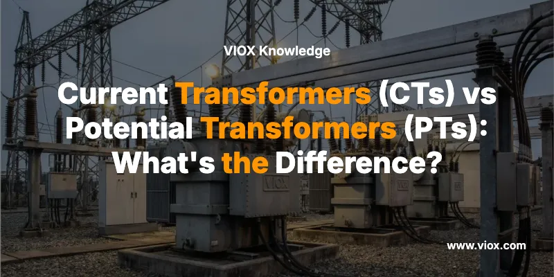 Áramváltók (CT) vs. Feszültségváltók (PT): Mi a különbség?