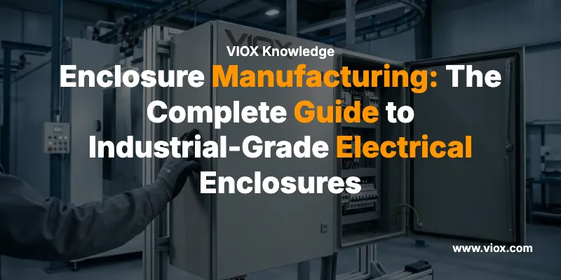 Enclosure Manufacturing: The Complete Guide to Industrial-Grade Electrical Enclosures