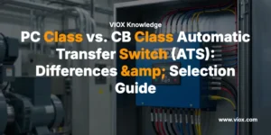 PC Class vs. CB Class Automatic Transfer Switch (ATS): Differences & Selection Guide