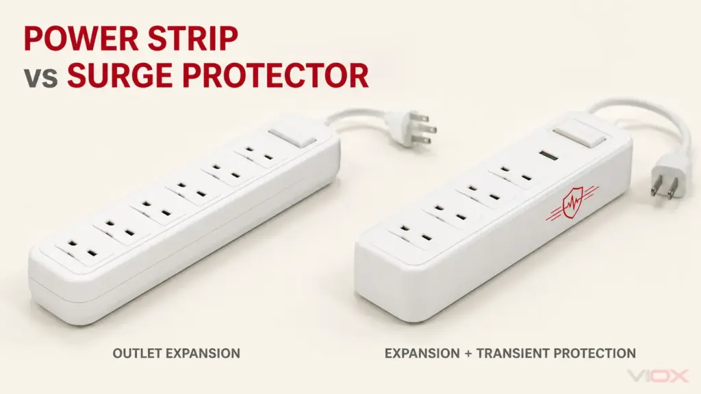 Power Strip vs Surge Protector: Safety & Use Guide