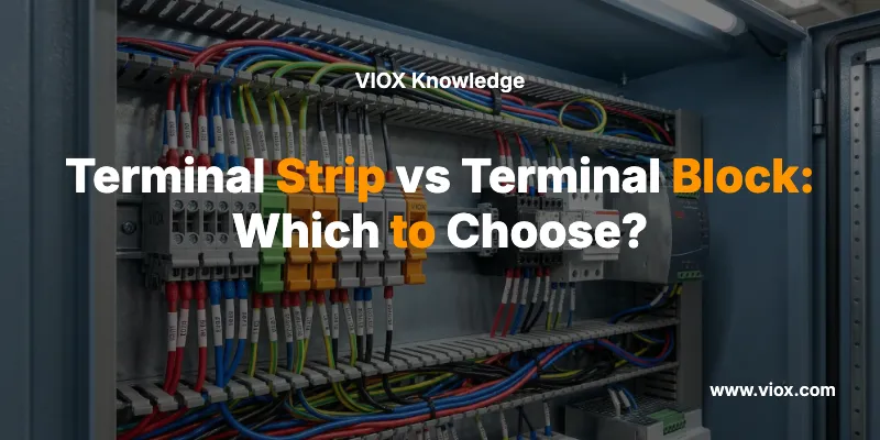 터미널 스트립 대 터미널 블록: 어느 것을 선택해야 할까요?