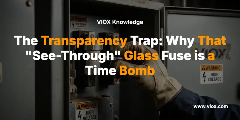 투명성의 함정: 그 "투명한" 유리 퓨즈가 왜 시한폭탄인가