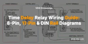 Time Delay Relay Wiring Guide: 8-Pin, 11-Pin & DIN Rail Diagrams