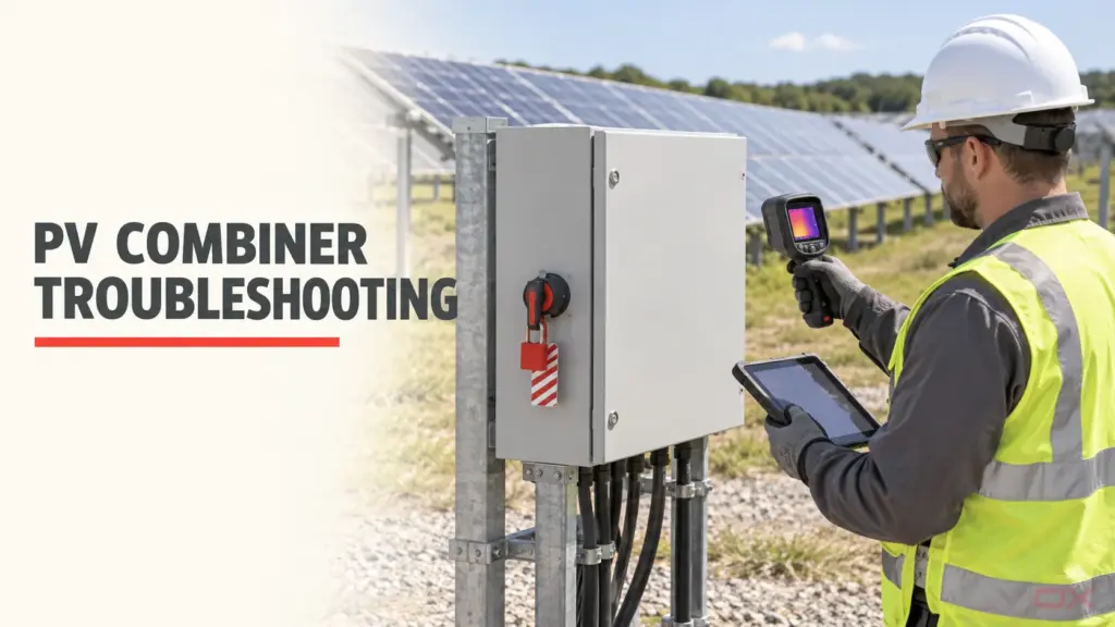 عیبیابی جعبه ترکیبی PV: تشخیص و تعمیرات ایمن