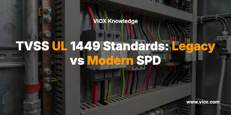TVSS UL 1449 szabványok: Régi és modern SPD