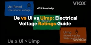 Ue vs Ui vs Uimp: Electrical Voltage Ratings Guide