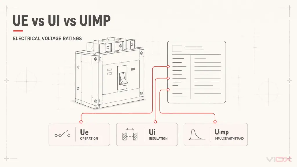 Ue vs Ui vs Uimp: Electrical Voltage Ratings Guide