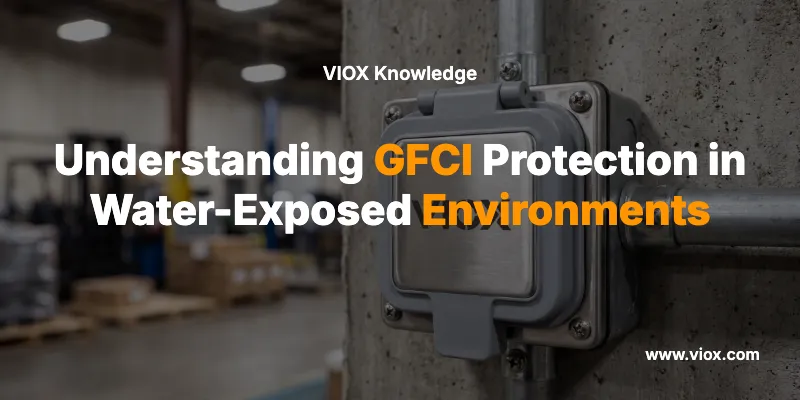 물에 노출된 환경에서의 GFCI 보호 이해