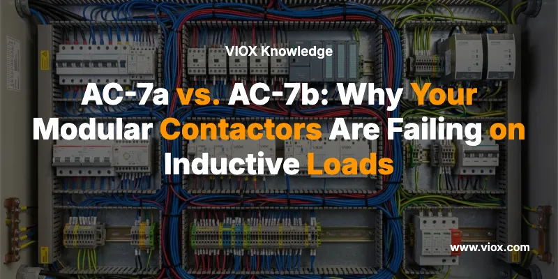 AC-7a vs. AC-7b: Proč vaše modulární stykače selhávají při indukční zátěži