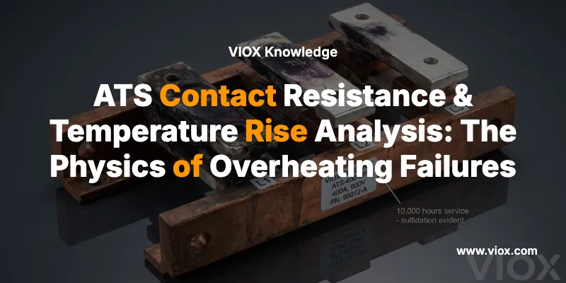 ATS kontaktellenállás és hőmérséklet-emelkedés elemzése: A túlmelegedési hibák fizikája