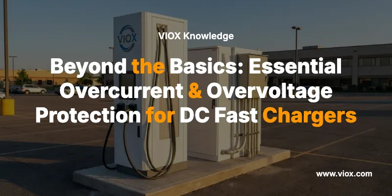 기본 이상: DC 급속 충전기를 위한 필수 과전류 및 과전압 보호