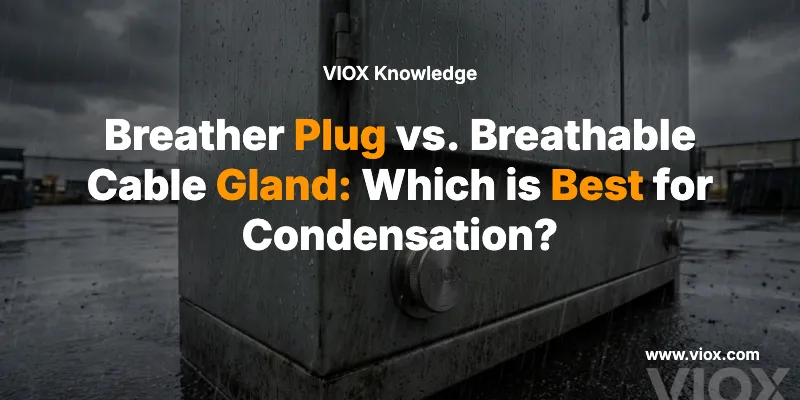 Breather Plug vs. Breathable Cable Gland: Which is Best for Condensation?