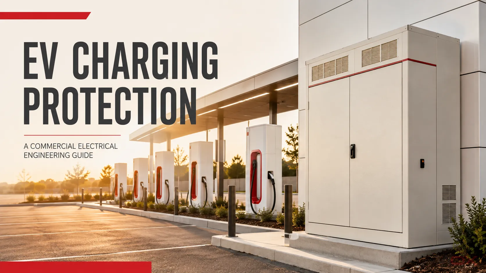 Guía de protección para carga comercial de vehículos eléctricos | ACB, MCCB y RCBO