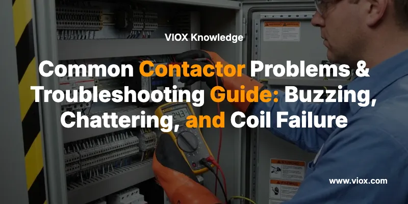 Typowe problemy ze stycznikami i przewodnik rozwiązywania problemów: brzęczenie, drganie i awaria cewki.