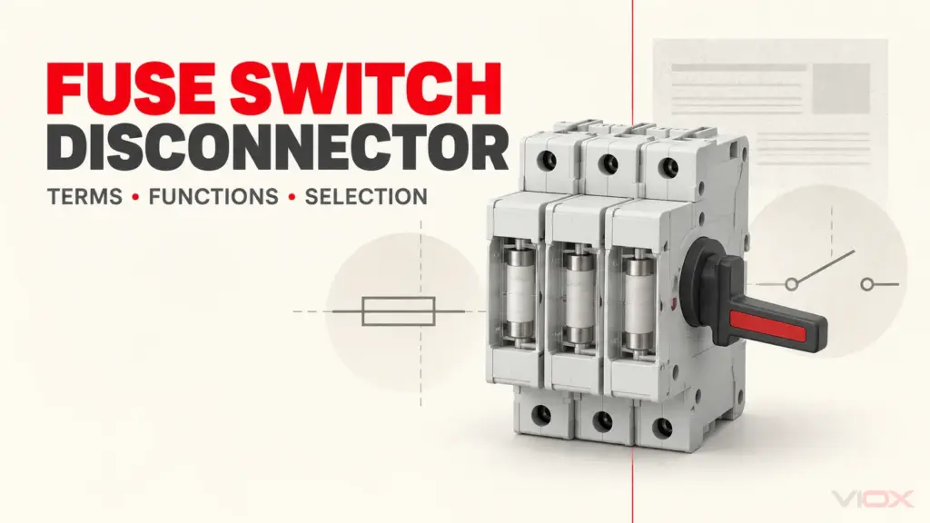 Panduan Fuse Switch Disconnector: Fuse Switch, Switch Fuse, dan Fused Disconnect Dijelaskan