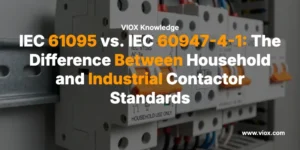 IEC 61095 vs. IEC 60947-4-1: The Difference Between Household and Industrial Contactor Standards
