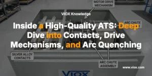 Yüksek Kaliteli Bir ATS'nin İçinde: Kontaklara, Tahrik Mekanizmalarına ve Ark Söndürmeye Derinlemesine Bakış