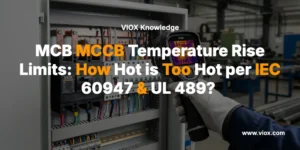 محدودیتهای افزایش دمای MCB MCCB: چه دمایی برای IEC 60947 و UL 489 بیش از حد گرم است؟