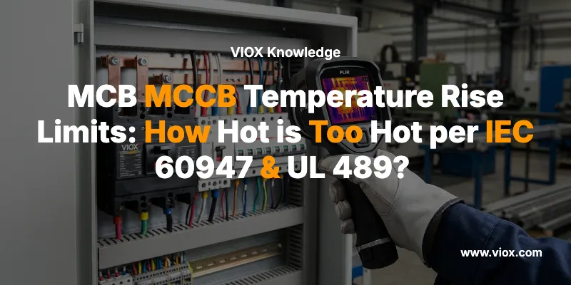 MCB MCCB Sıcaklık Artış Sınırları: IEC 60947 ve UL 489'a Göre Ne Kadar Sıcak Çok Sıcak?