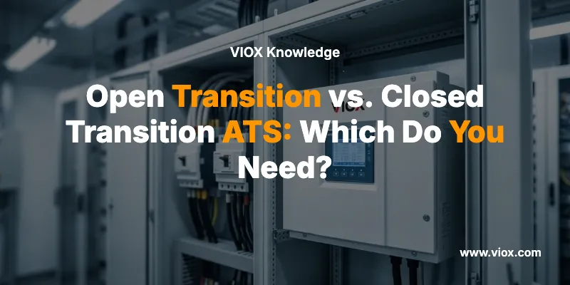 Açık Geçişli ve Kapalı Geçişli ATS: Hangisine İhtiyacınız Var?