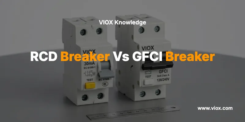 RCD Devre Kesici - GFCI Devre Kesici