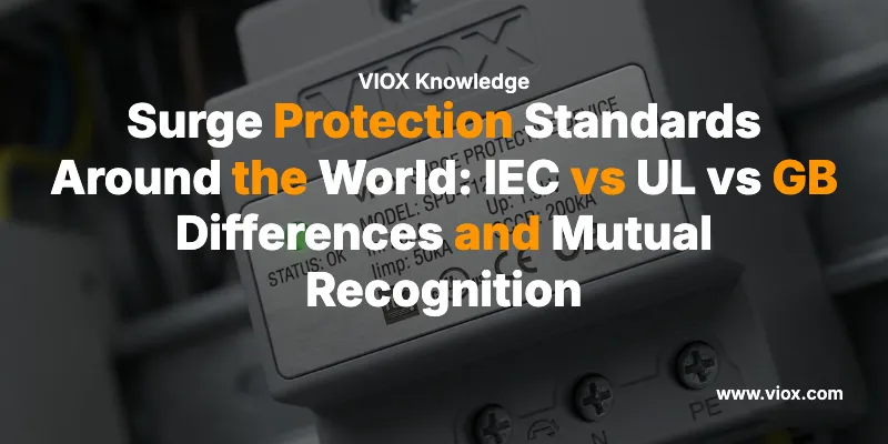 Normy pro přepěťovou ochranu po celém světě: Rozdíly a vzájemné uznávání IEC vs UL vs GB