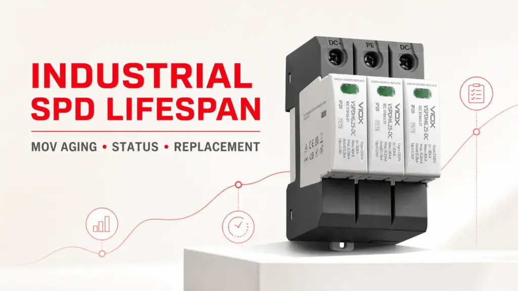 Industrial SPD Lifespan: MOV Aging & Replacement
