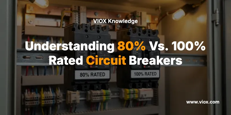 Understanding 80% Vs. 100% Rated Circuit Breakers
