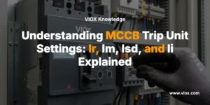 Understanding MCCB Trip Unit Settings: Ir, Im, Isd, and Ii Explained