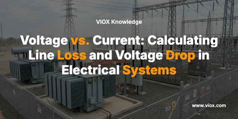 Tensão vs. Corrente: Cálculo da Perda de Linha e Queda de Tensão em Sistemas Elétricos