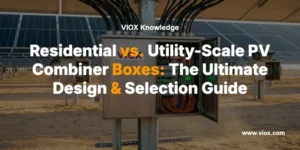 住宅用とユーティリティスケールPVコンバイナーボックス:究極の設計と選択ガイド