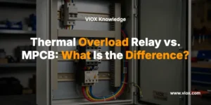 Relè di sovraccarico termico vs. MPCB: Qual è la differenza?