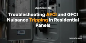 Troubleshooting AFCI and GFCI Nuisance Tripping in Residential Panels